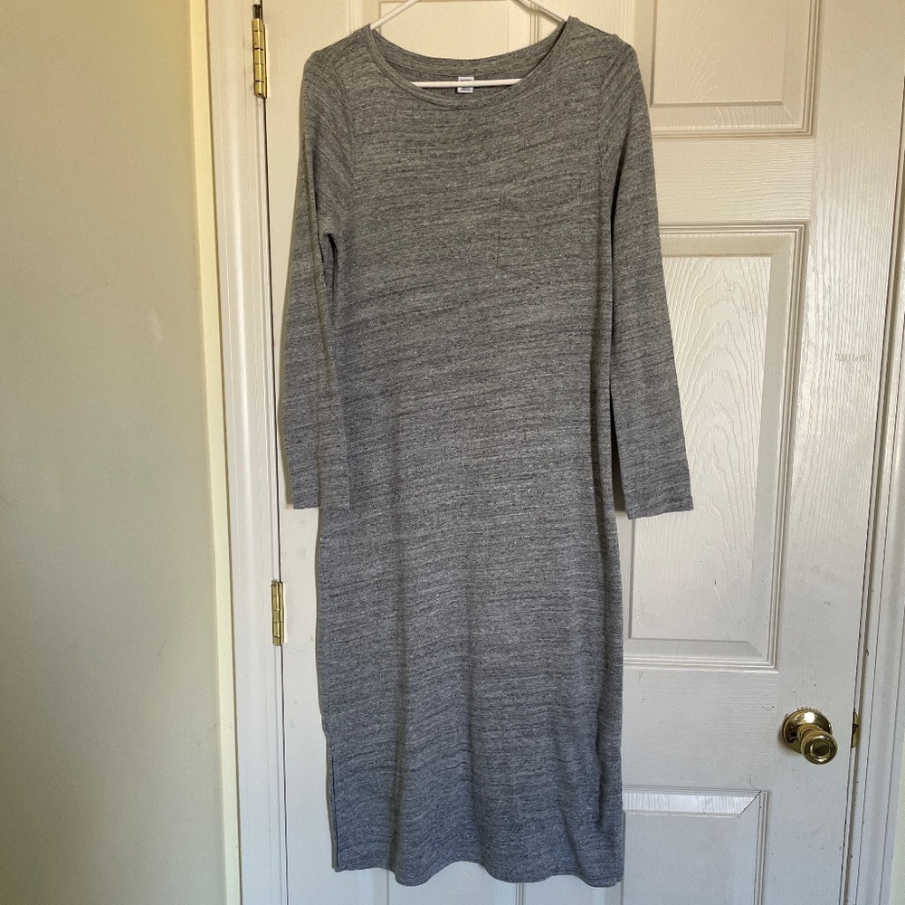 Old Navy gray shift dress